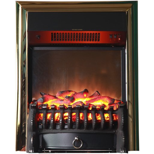 Каминокомплект Interflame Белси с очагом Fobos FX M Brass