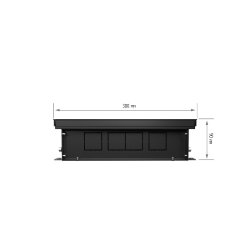 Внутрипольный конвектор Royal Thermo Atrium 90/300/1100-DG-U-AU