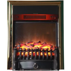 Каминокомплект Interflame Экстер венге с очагом Fobos FX M Brass